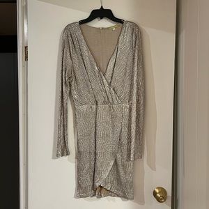 Gianni Bini Metallic Dress